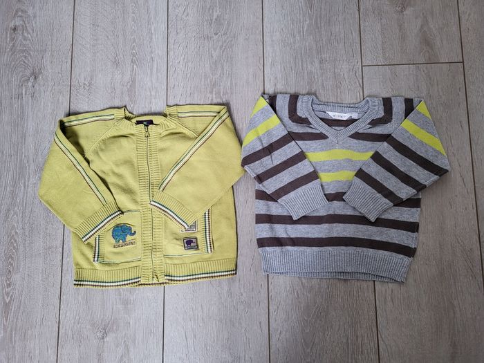 Lot gilet et pull