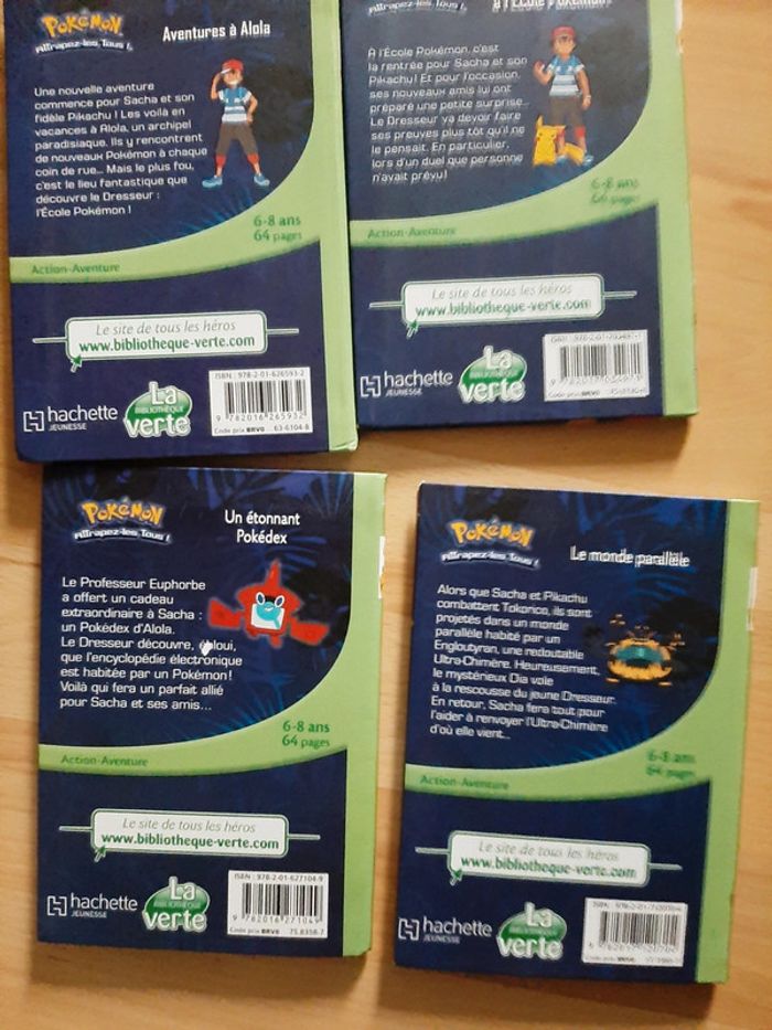 4 livres pokemon - photo numéro 2