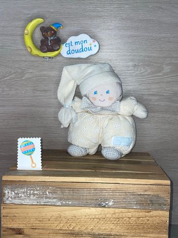 NOU117 doudou lutin nounours