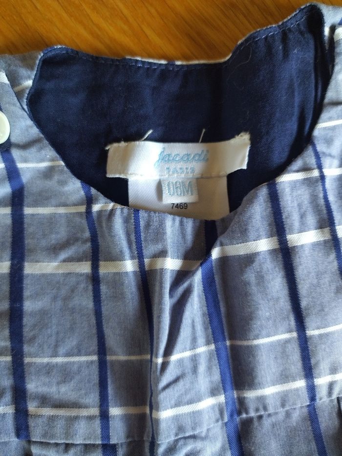 Combi salopette bébé garçon Jacadi 6 mois neuve - photo numéro 2