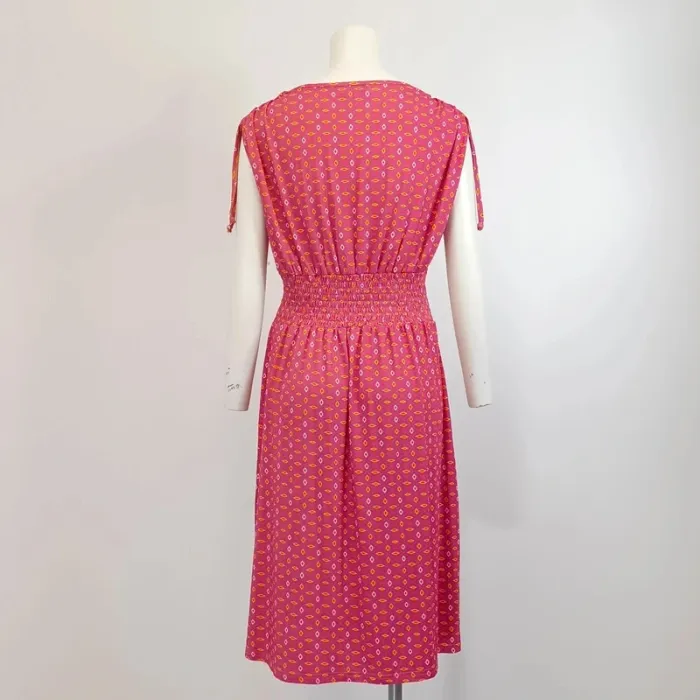 obe longue baba design - M/L - elasthane coloré rose jaune violet A568 - photo numéro 4
