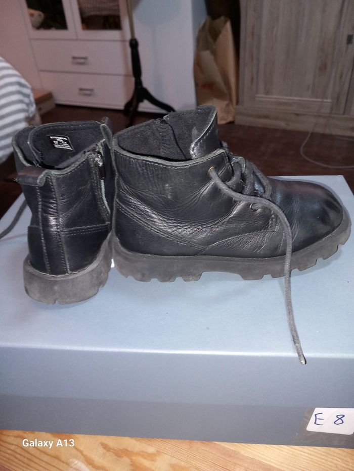 Bottines à lacets et zip Zara Kids - Taille 27 - photo numéro 7