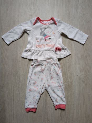 Pyjama 2 pièces Baby Club 74 cm