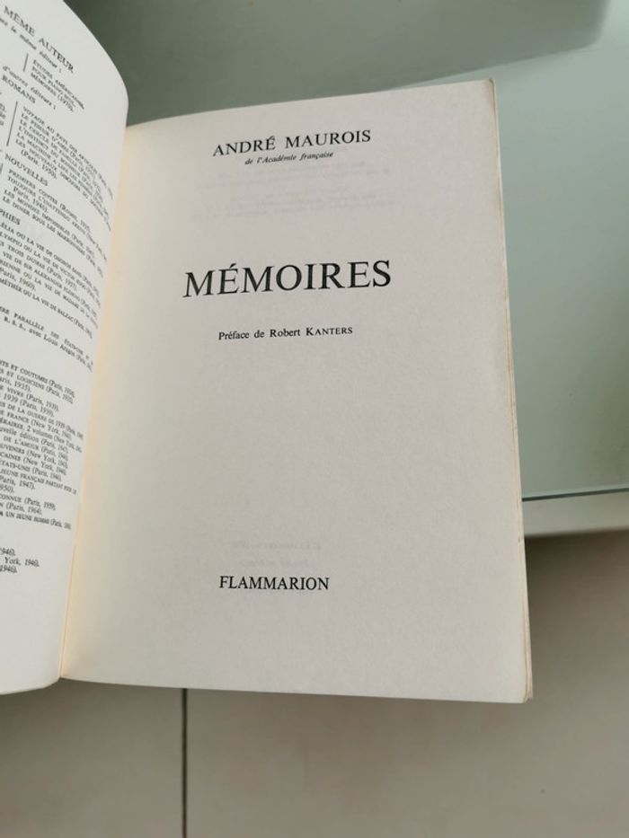 André Maurois mémoires - photo numéro 4