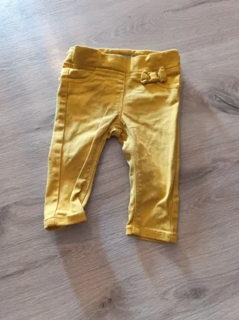 Jegging gemo 6 mois jaune