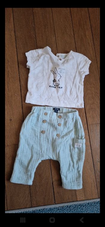 Ensemble bébé 3 mois