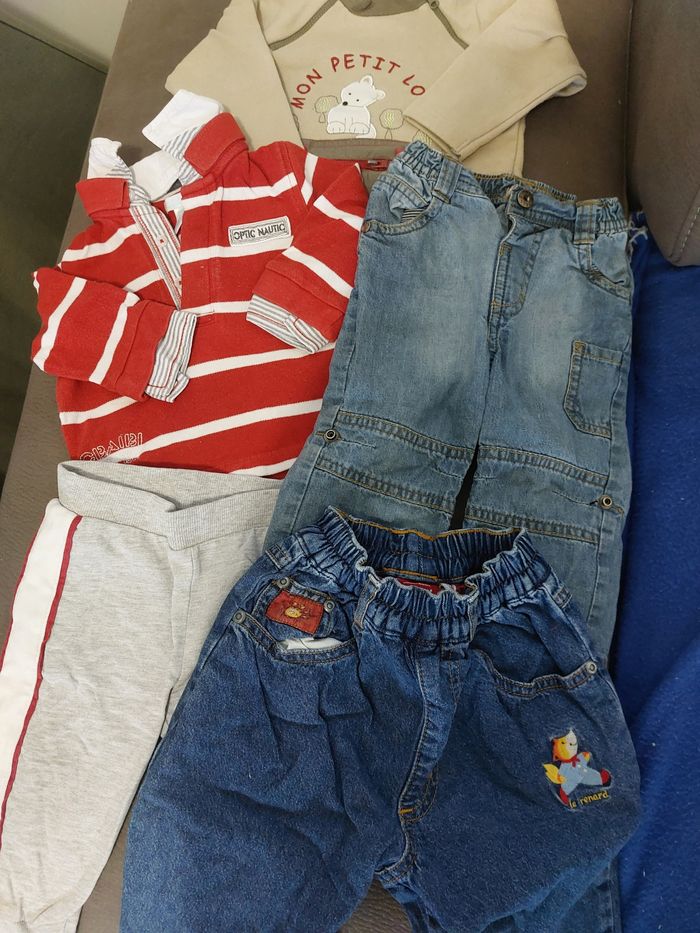 Lot vetements 12 mois