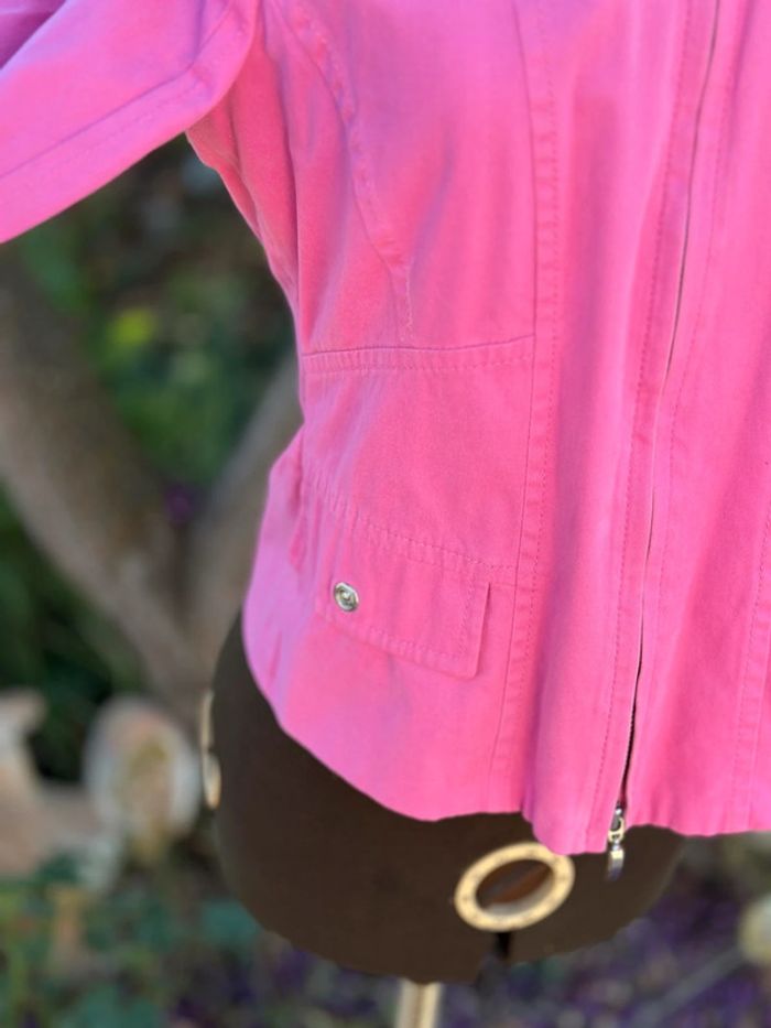 Blouson léger rose - photo numéro 8