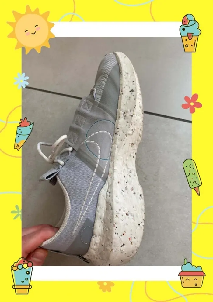 Nike Crater Impact gris bleu 44 - photo numéro 8