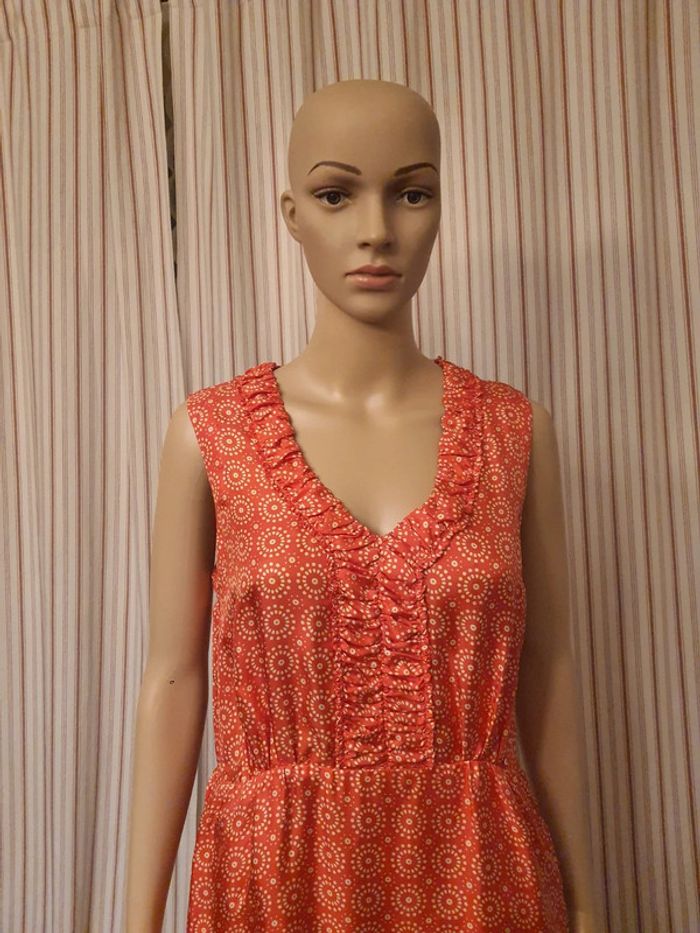 Jolie Robe Nougat London 100%soie taille 3 - photo numéro 8