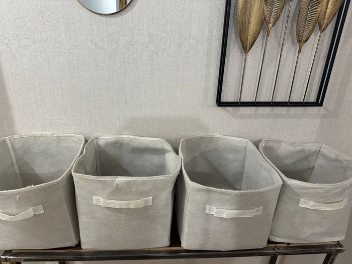 Lot de 5 boîtes de rangement - photo numéro 3