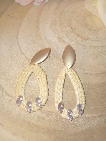 Boucles d'oreilles en acier inoxydable 