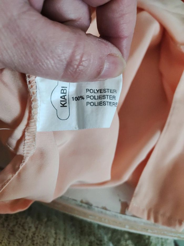 Chemise vintage abricot taille 50/52 - photo numéro 7