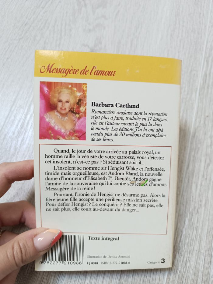 Livre de Barbara Cartland - photo numéro 2