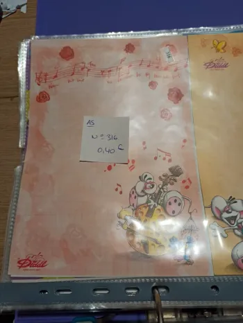 Feuille Diddl A5 316 0,40€
