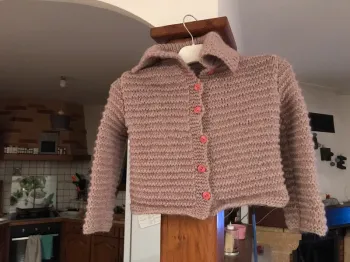 gilet fait main