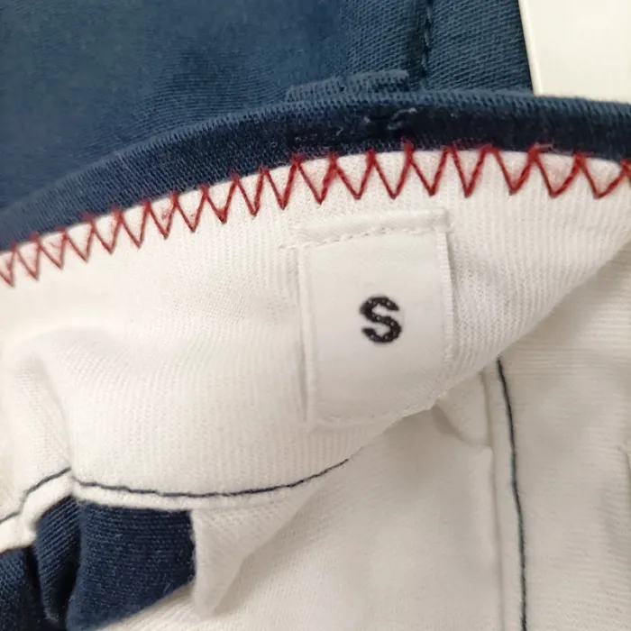 Short bleu marine Jack & Jones coupe regular homme taille S coton stretch été A1347 - photo numéro 13
