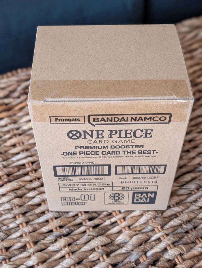 Case 20 Premium boosters One Piece The Best PRB-01 Fr 🇫🇷 - photo numéro 5
