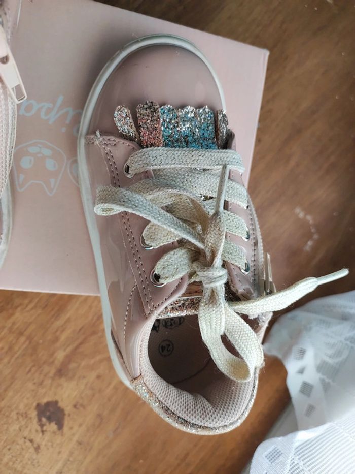 💥belles petites chaussures rose pâle 💥 - photo numéro 3
