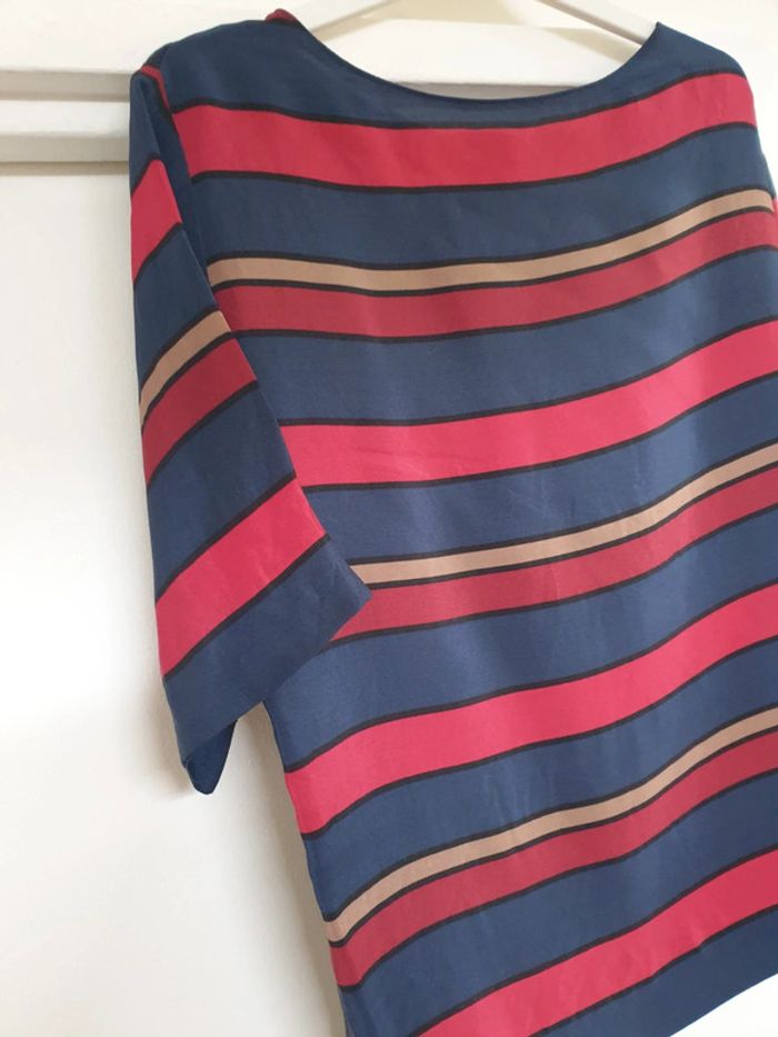 Top Haut Blouse 100% soie Maje Taille 1 - photo numéro 2