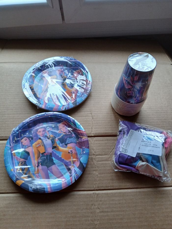 Lot anniversaire kpop demon hunters