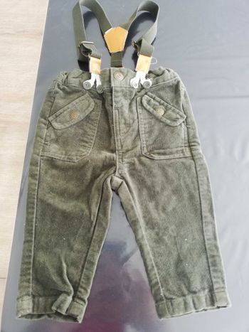 Pantalon avec bretelle