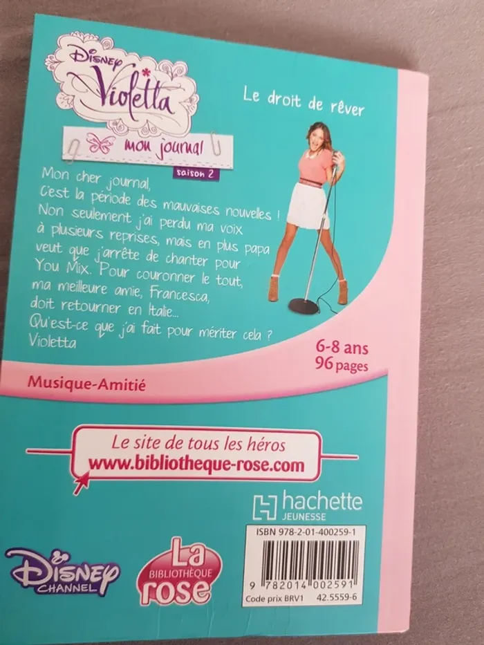 Violette mon journal: le droit de rêver - photo numéro 3