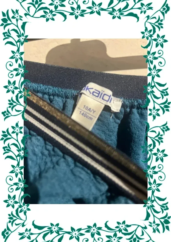 Jupe vert canard 10 ans - photo numéro 4