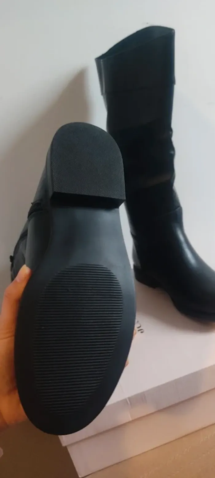 JustFab Lily Bottes hautes taille 38,5 Neuf - photo numéro 13