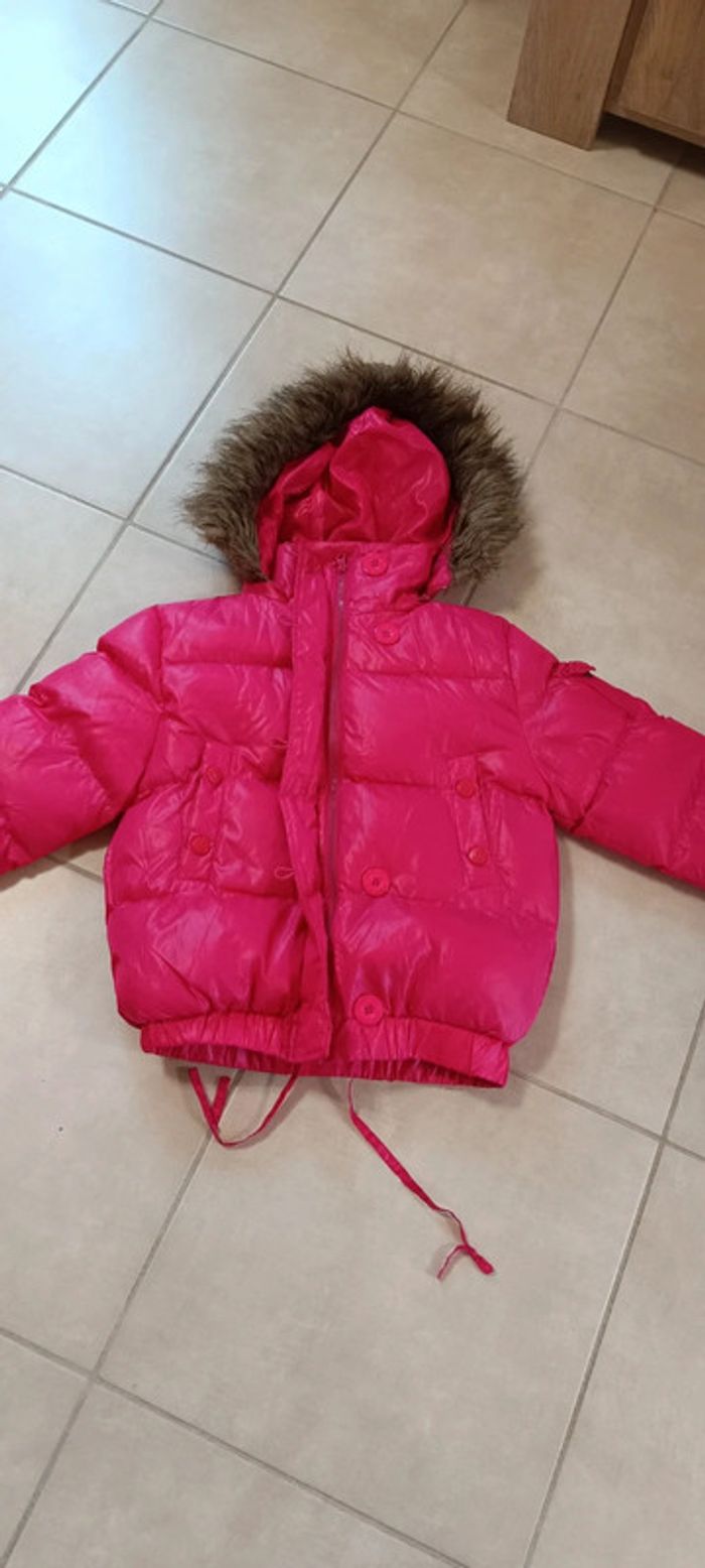 Doudoune capuche fourrée femme - photo numéro 2