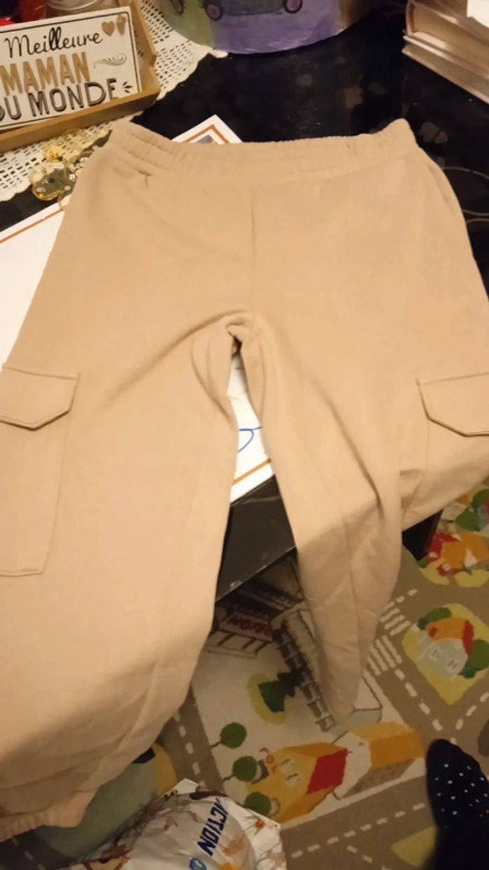 Lot 2 pantalons joggings fille - photo numéro 4