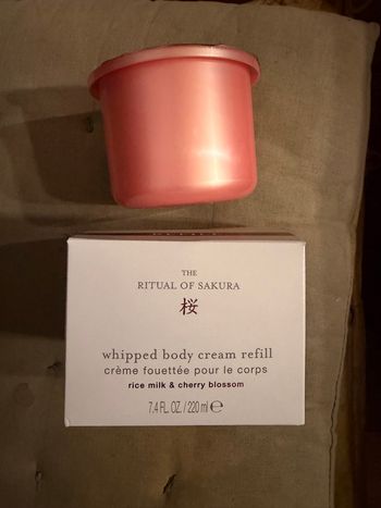 Recharge crème corps Sakura 