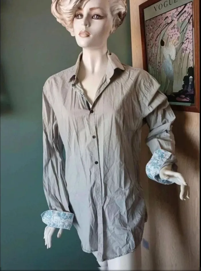 Chemise grise  L