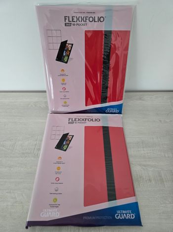 Lot de 2 portfolios Ultimate Guard Flexxfolio 360 Rouge