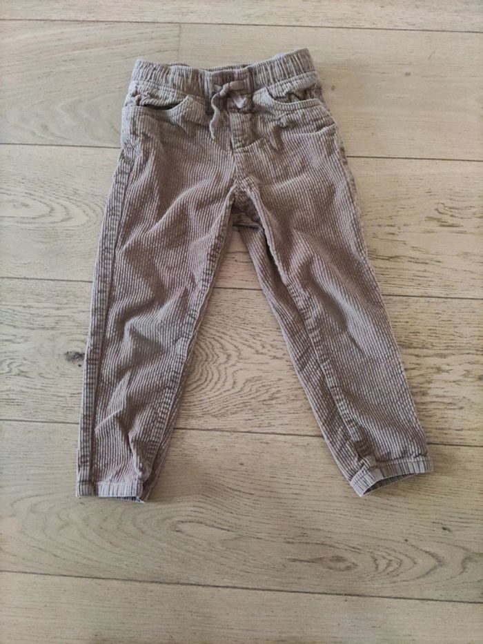 Pantalon velours 4 ans