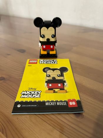 Lego 41624 brickheadz Mickey mouse Disney + notice 