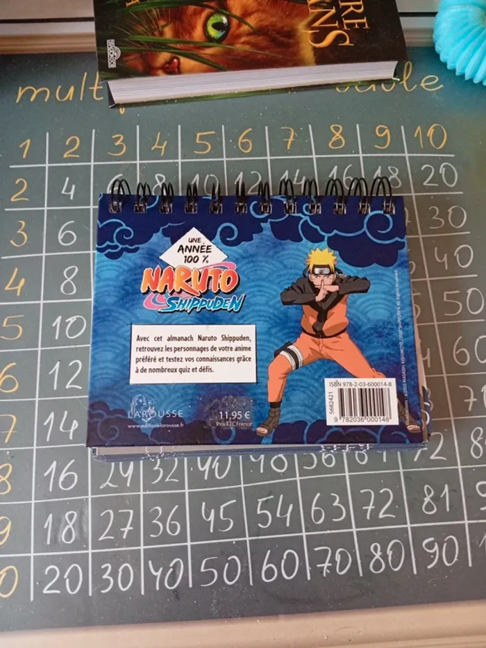 Calendrier Naruto Shippuden - photo numéro 2