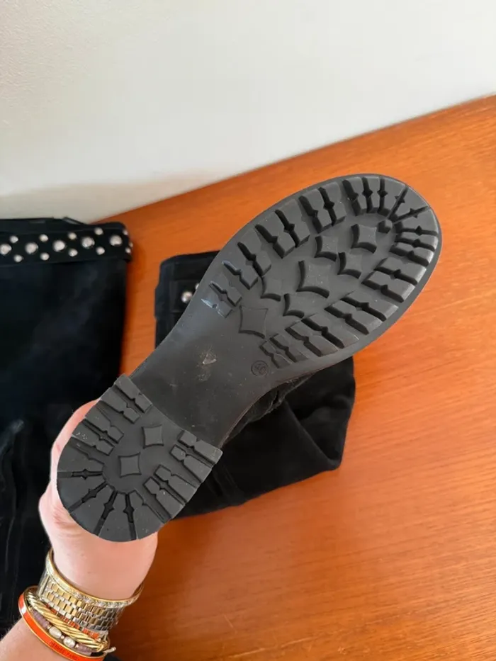 Bottes mottardes noires - photo numéro 7