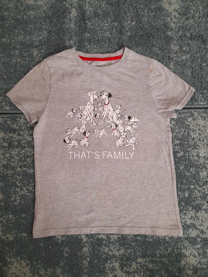 Lot tee-shirt 101 dalmatiens jumeaux - photo numéro 4