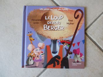 Livre enfant : Le loup devenu berger, d’après Jean de la Fontaine