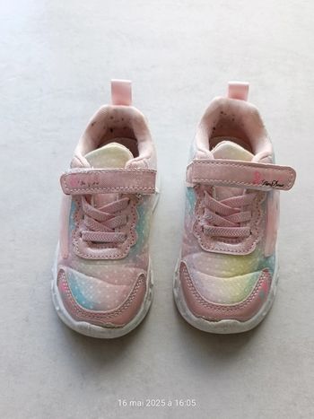 Baskets filles lumineuses - 24