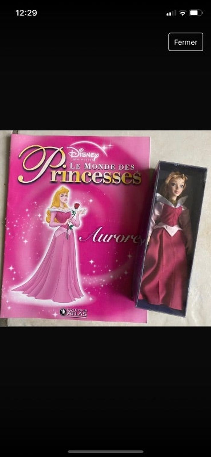 Poupée Disney en porcelaine