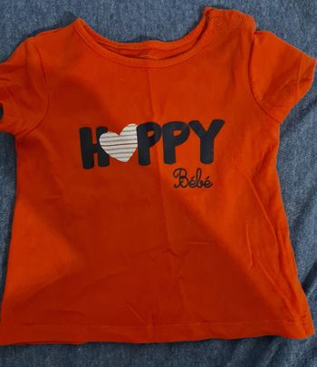 T-shirt bébé à manches courtes