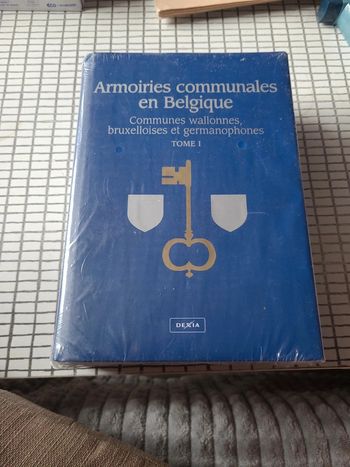 Armoiries communales en belgique. Commune wallones, bruxelloises, et germanophones