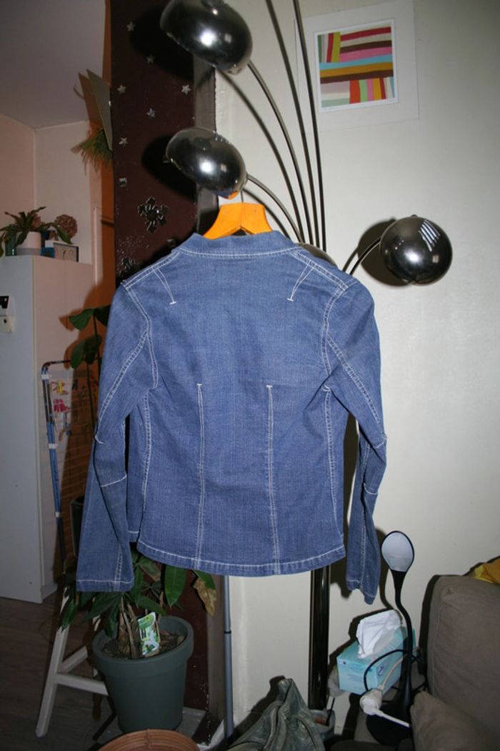 🌸Veste jean  ou  chemise jean ajustée Taille 36 "School Rag" 🌸 - photo numéro 3
