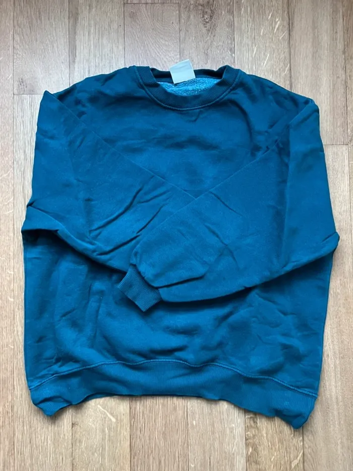 Sweat-shirt Pull & Bear Vert sapin