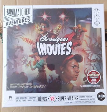 Unmatched Aventures - Chroniques Inouïes - Jeu de société sous emballage - Prix Ferme