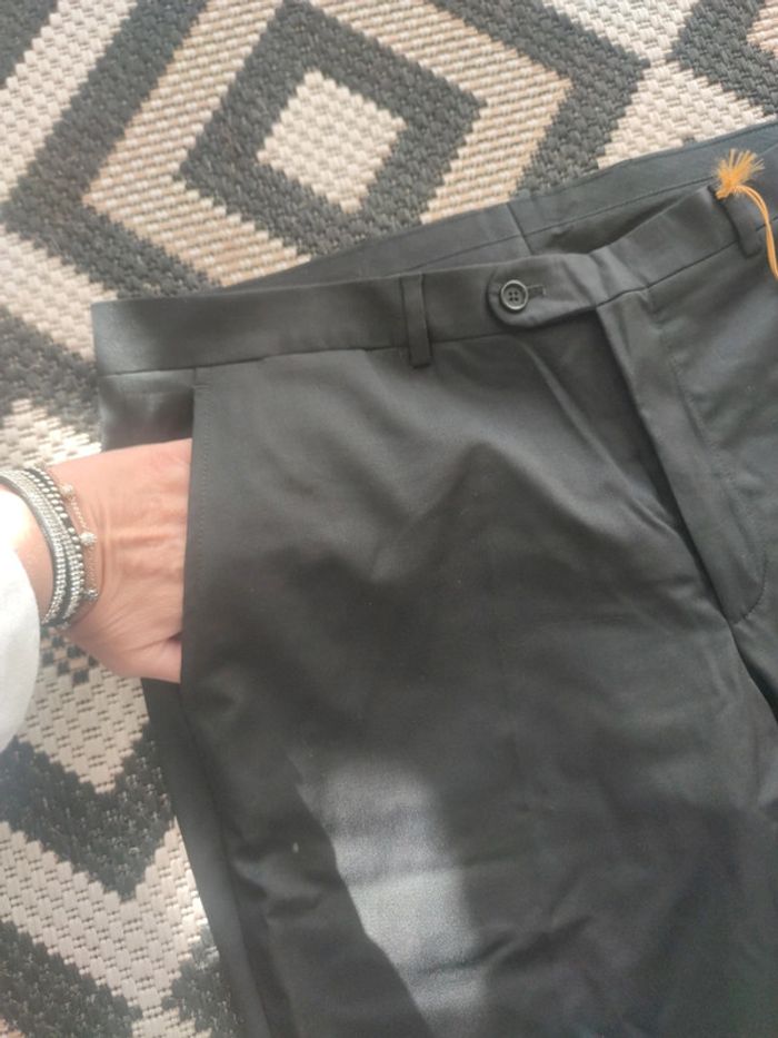 Pantalon noir dielmar taille 48 neuf - photo numéro 2