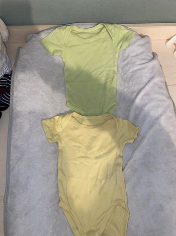 Lot de 6 body manche courte