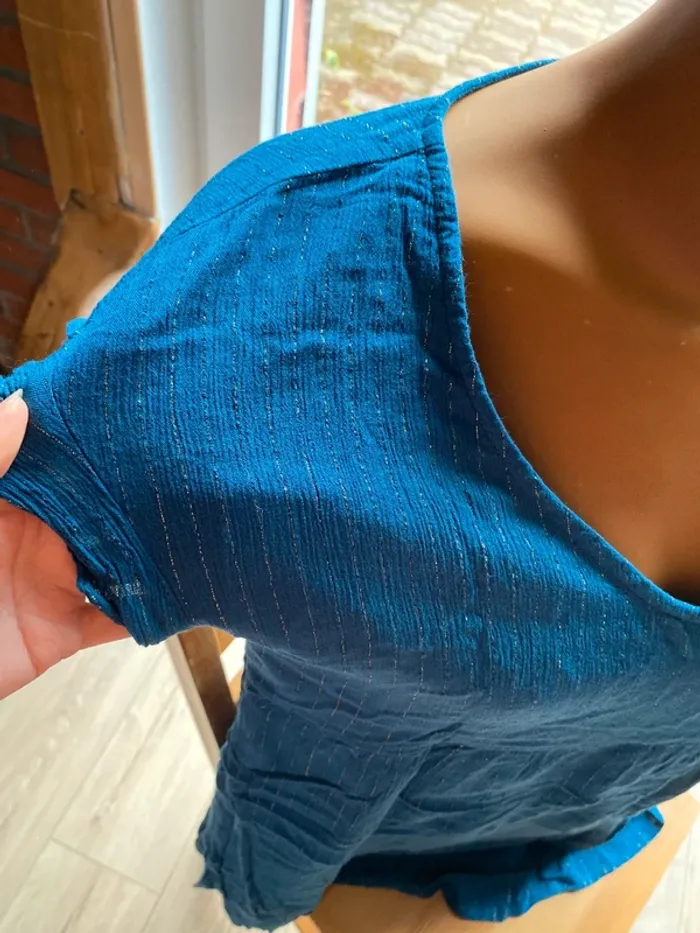 Robe Promod ample fils dorés - photo numéro 2